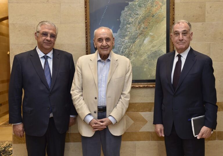 الرئيس بري إستقبل وفداً من “مجموعة العمل الأميركية من أجل لبنان”