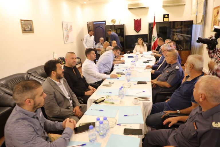 اجتماع في محافظة النبطية لاتخاذ التدابير والإجراءات الأمنية لمراسم عاشوراء في المنطقة