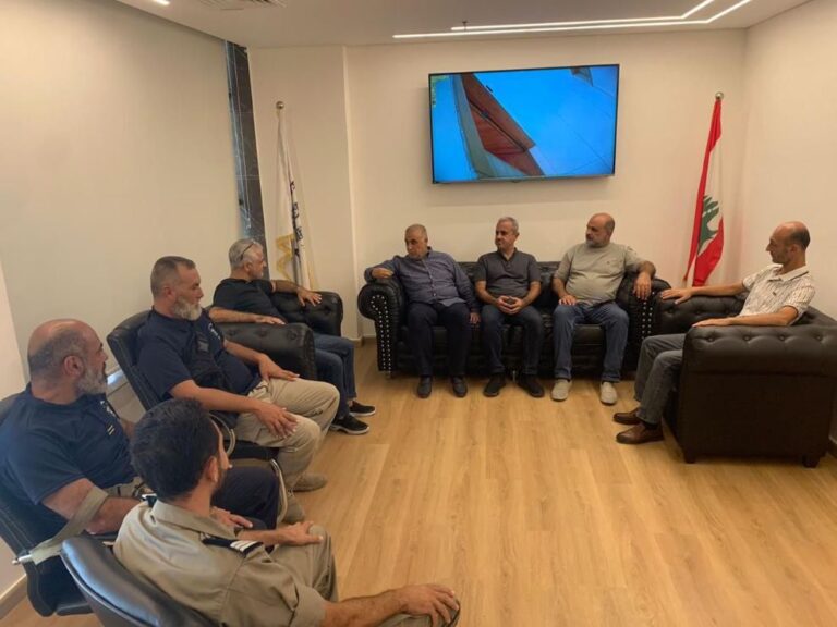 وفد قيادة حركة أمل جال على مستشفيات صور للإطمئنان على صحة الجرحى