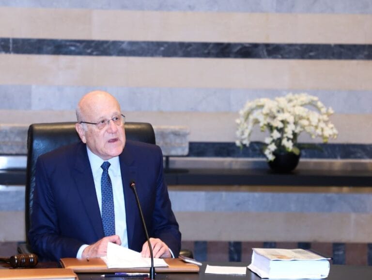ميقاتي في جلسة الحكومة: النزوح الداخلي جراء العدوان الاسرائيلي مستمر ووصل الى حدود 140 الف نازح