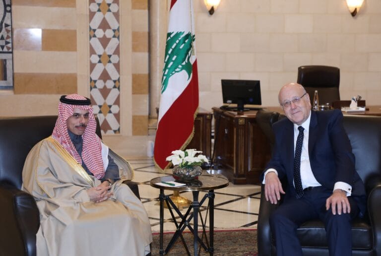 ميقاتي: نتطلع بأمل الى إحتضان المملكة لبنان ودعمه في كل المجالات في مرحلة النهوض والتعافي