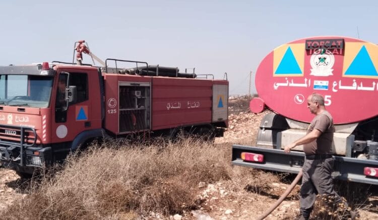 الدفاع المدني: جهود جبّارة لإخماد حرائق تجتاح لبنان من الشمال إلى الجنوب