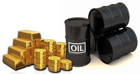 ارتفاع أسعار الذهب وانخفاض النفط عالميا