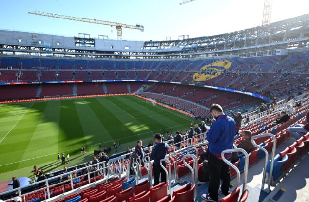 برشلونة يعود إلى “كامب نو” يوم السبت المقبل بعد غياب عامين