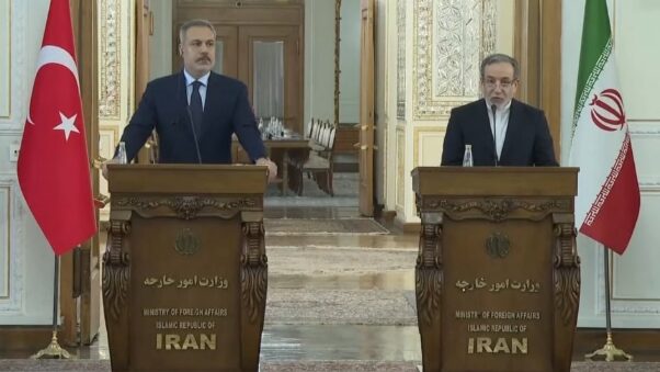 عراقتشي وفيدان: توافق في وجهات النظر بشأن الانتهاكات الإسرائيلية.. وتعاون بلدينا سيتطور