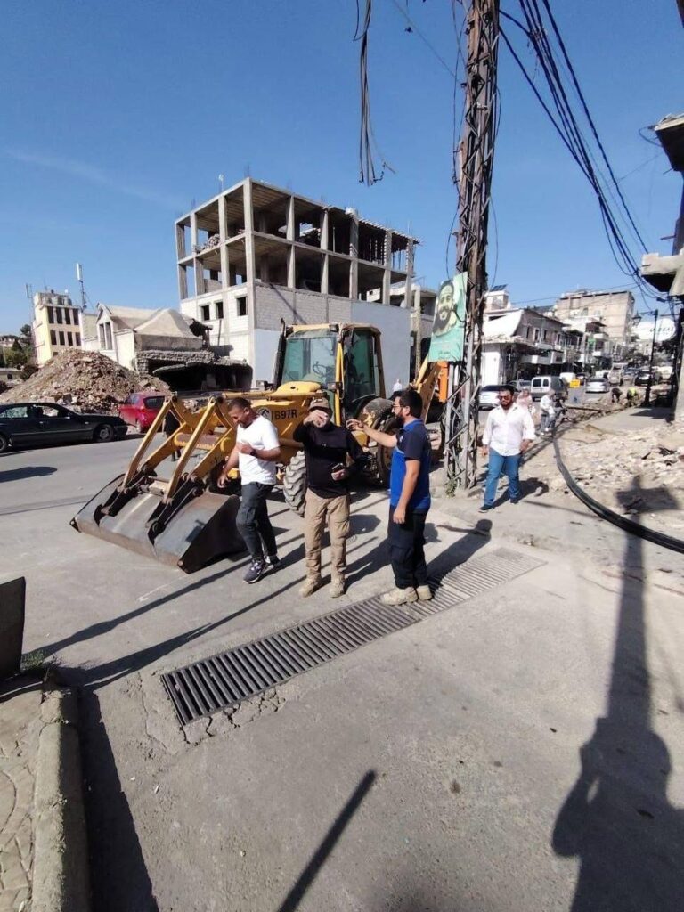 بلدية مدينة النبطية تباشر تنفيذ مشروع استبدال شبكة المياه القديمة