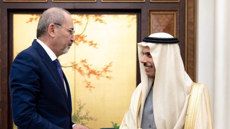 الصفدي التقى نظيره السعودي