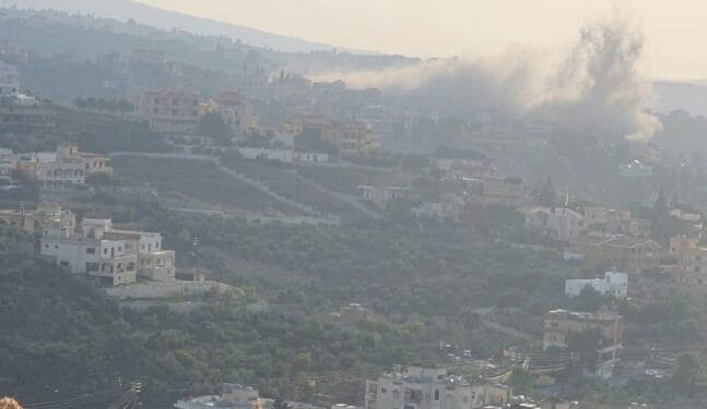 غارات على أربع قرى جنوبية بعد تحذيرات اسرائيلية