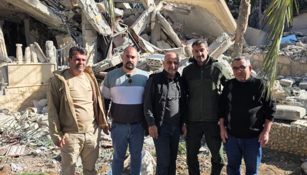 فرق مجلس الجنوب تبدأ عمليات الكشف على الأضرار في محرونة والمجادل والشهابية