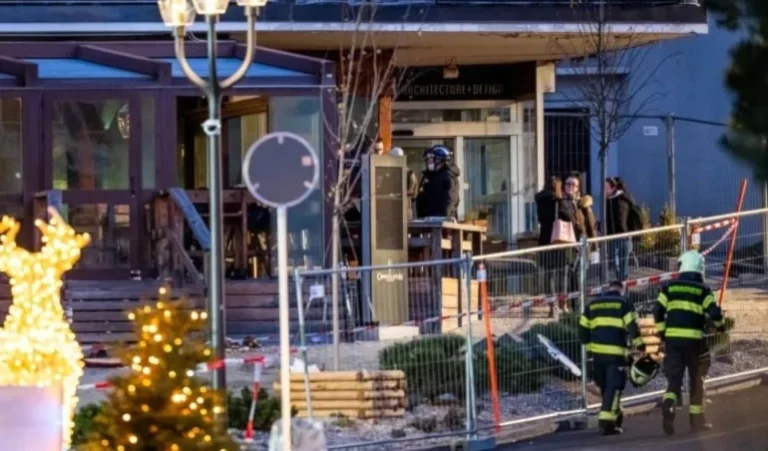 40 قتيلاً في حريق داخل منتجع تزلج في سويسرا