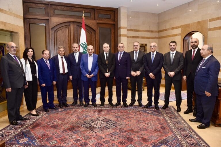 الرئيس بري تابع الاوضاع العامة والمستجدات وشؤونا نقابية خلال استقباله نقباء المهن الحرة في لبنان