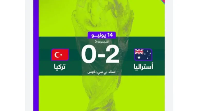 مونديال 2016: فوز اوستراليا على تركيا 2 – 0 واسكتلندا على هايتي 1 – 0