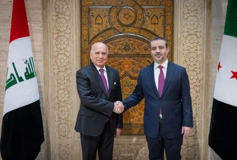 بيان سوري- عراقي مشترك: لتعزيز التنسيق الأمني وتطوير التعاون في مجالات الطاقة والمياه
