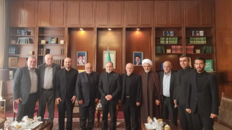 وفد من “حركة أمل” يلتقي عراقجي في طهران