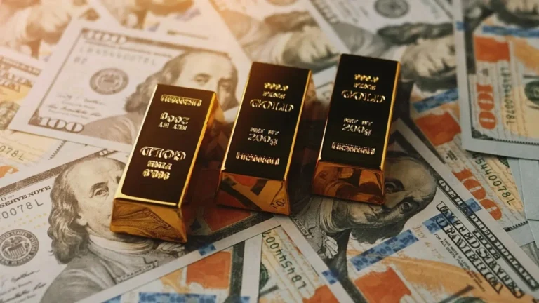 ارتفاع طفيف في أسعار الذهب بدعم من تراجع الدولار وانحسار توقعات رفع الفائدة